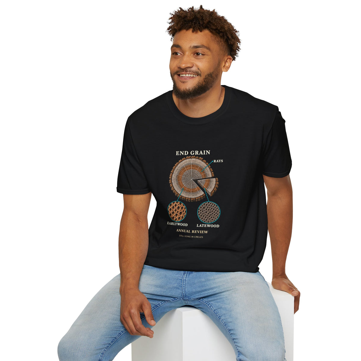 End Grain Annual Review Woodworking T-Shirt