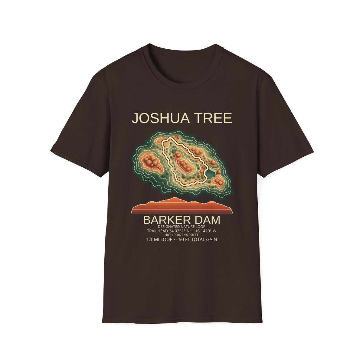Barker Dam Hiking T-Shirt | Joshua Tree