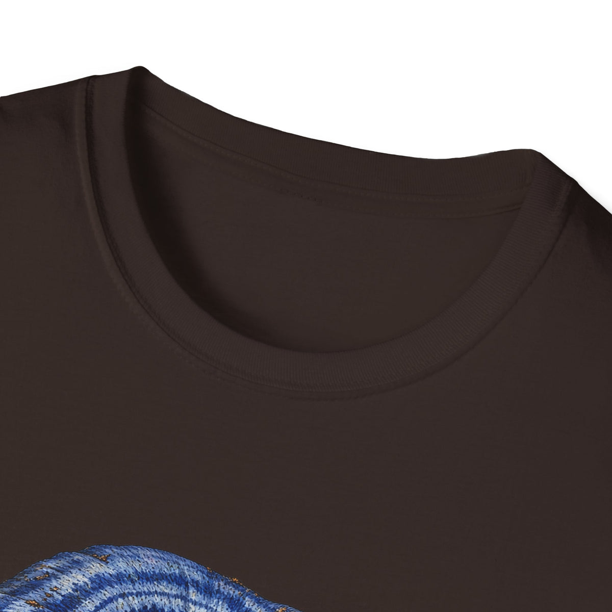 Indigo Milk Cap Mushroom T-Shirt — Woodland Study