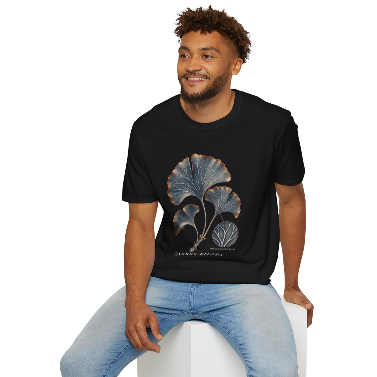 Ginkgo Biloba Leaf Botanical T-Shirt