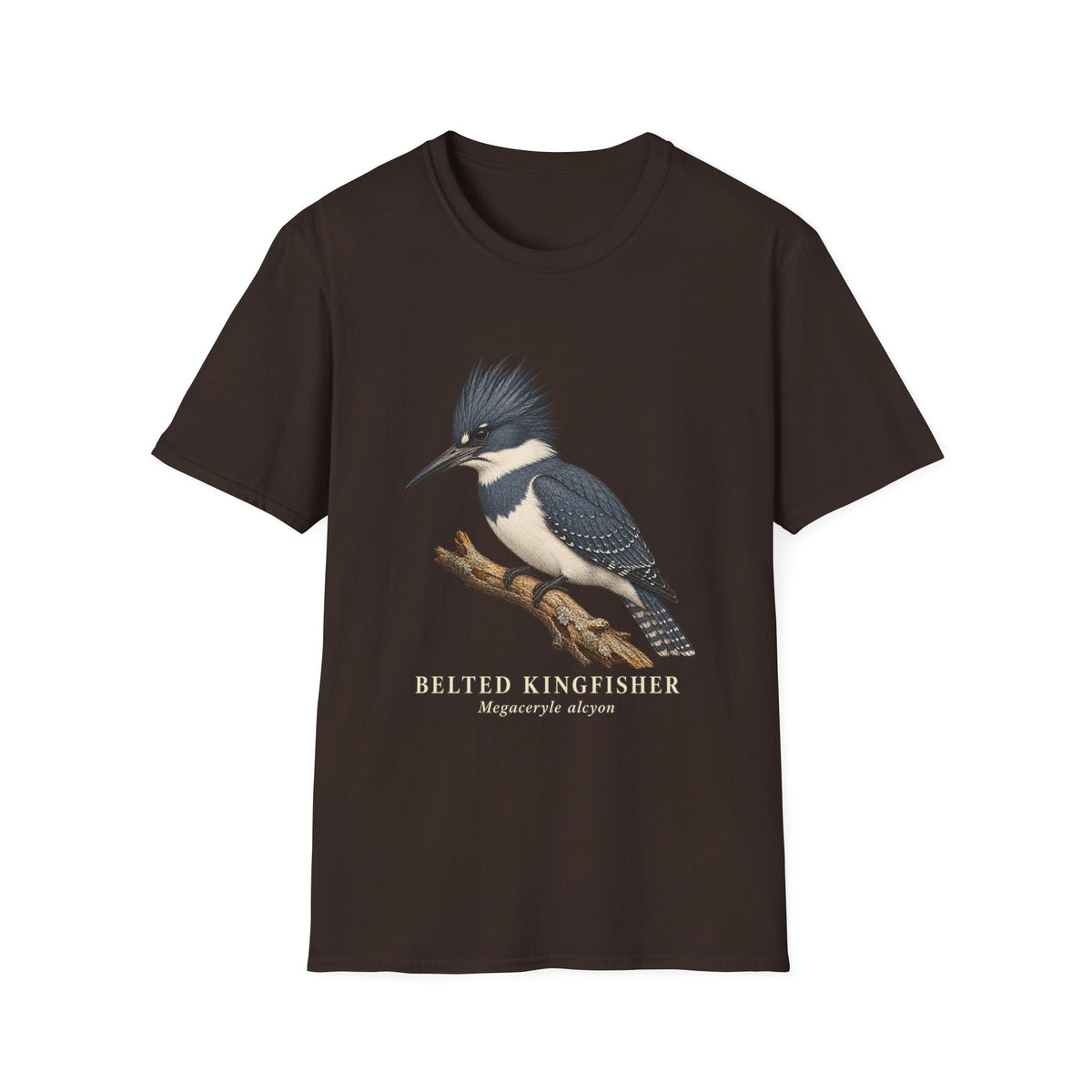 Belted Kingfisher Birdwatching T-Shirt
