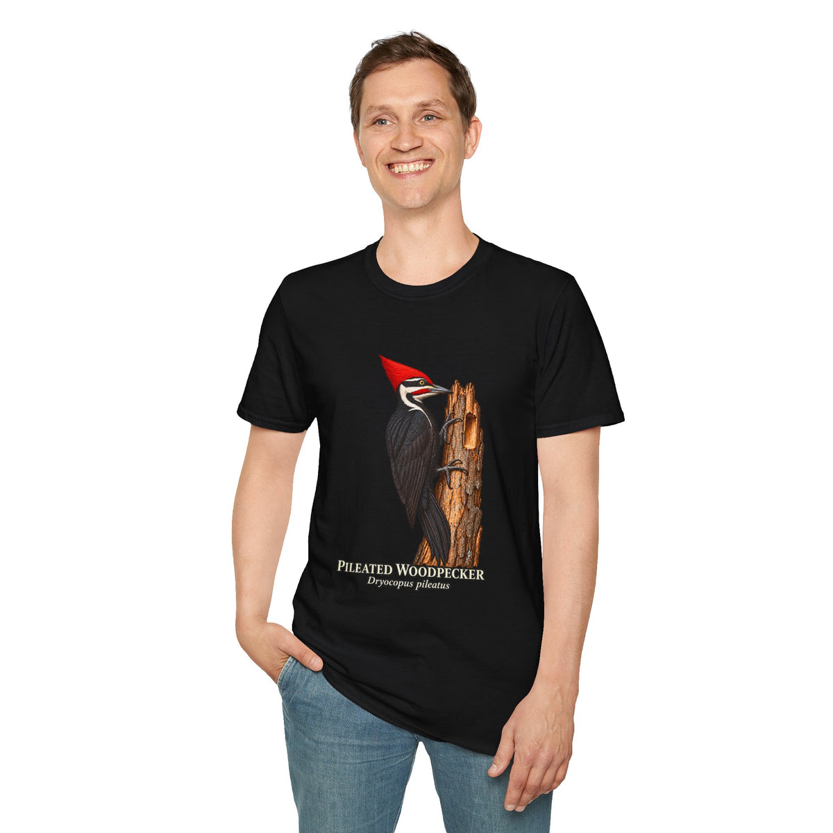 Pileated Woodpecker Birdwatching T-Shirt