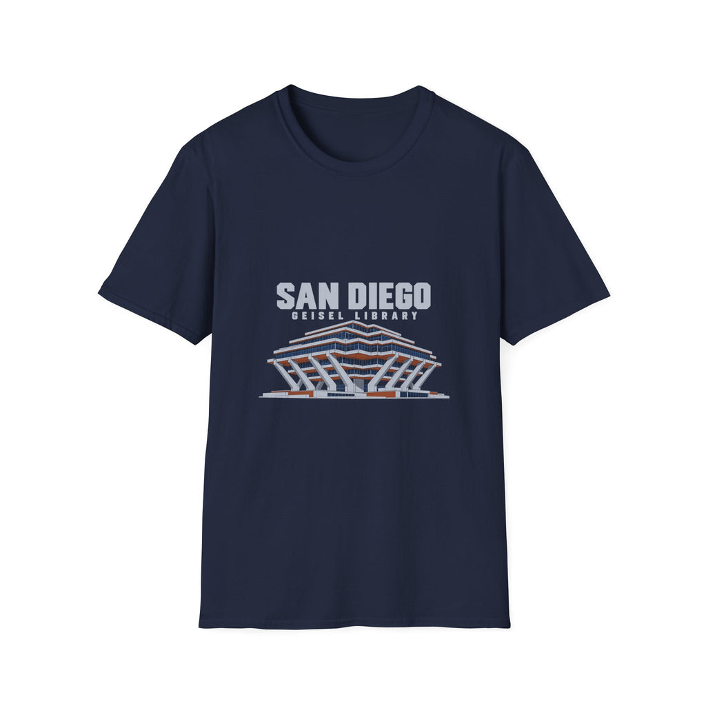 Geisel Library San Diego Architecture T-Shirt