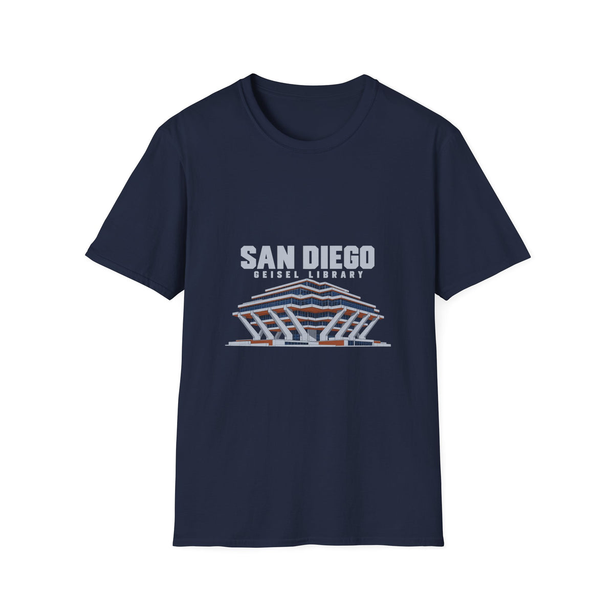 Geisel Library San Diego Architecture T-Shirt