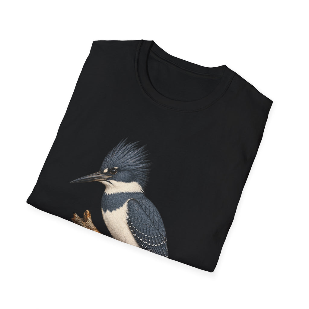 Belted Kingfisher Birdwatching T-Shirt
