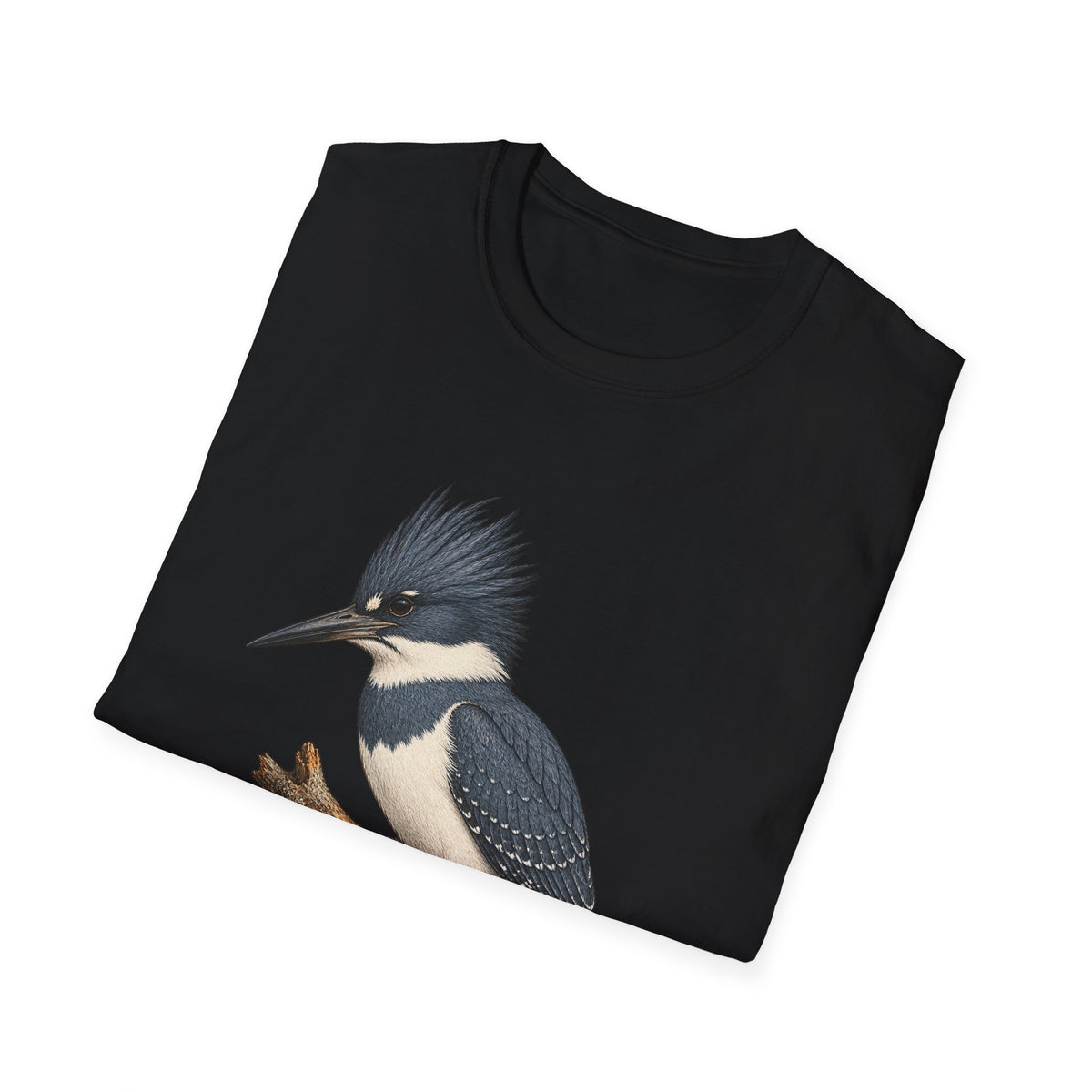 Belted Kingfisher Birdwatching T-Shirt
