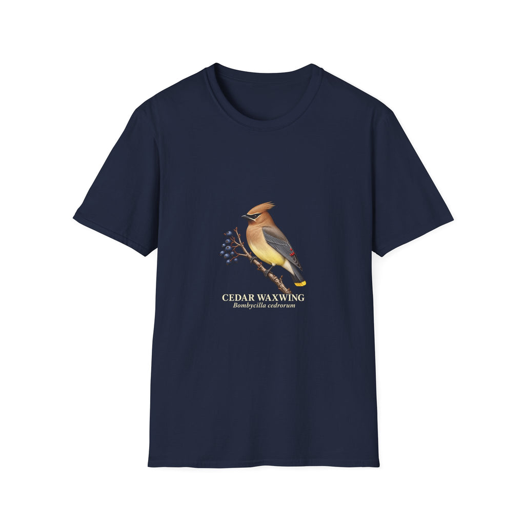 Cedar Waxwing Birdwatching T-Shirt
