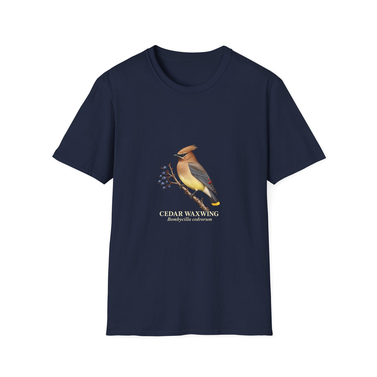 Cedar Waxwing Birdwatching T-Shirt