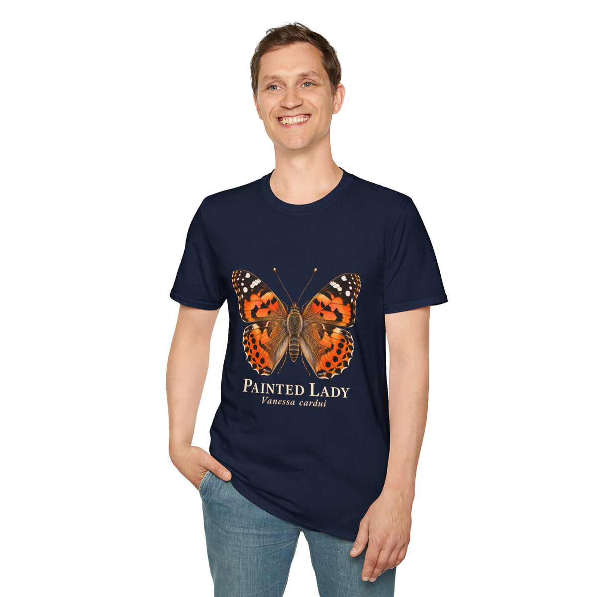 Painted Lady Butterfly T-Shirt — Natural History Study