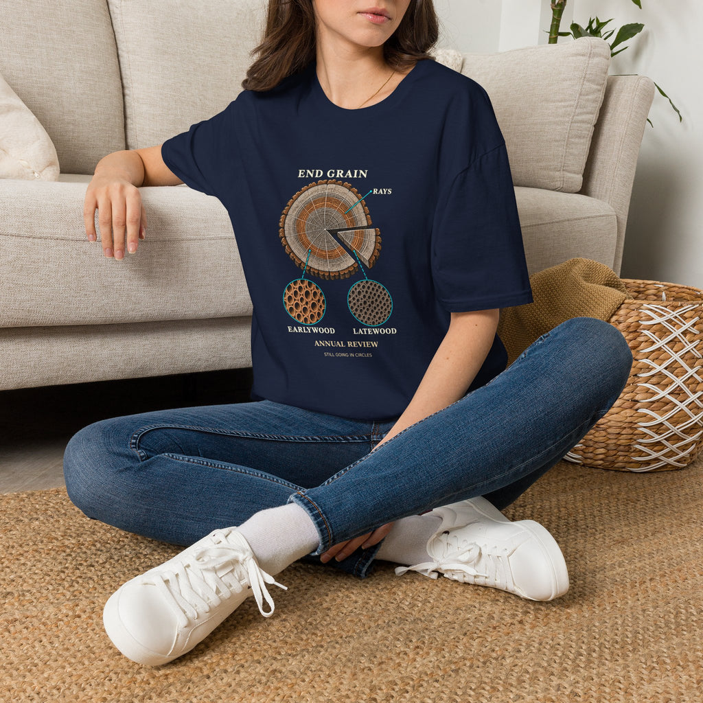 End Grain Annual Review Woodworking T-Shirt