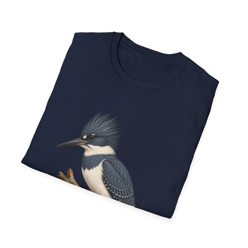 Belted Kingfisher Birdwatching T-Shirt