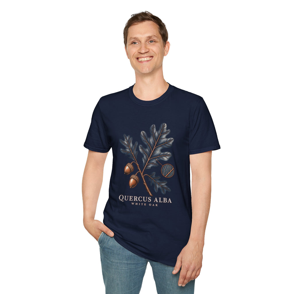 White Oak Botanical T-Shirt | Quercus alba