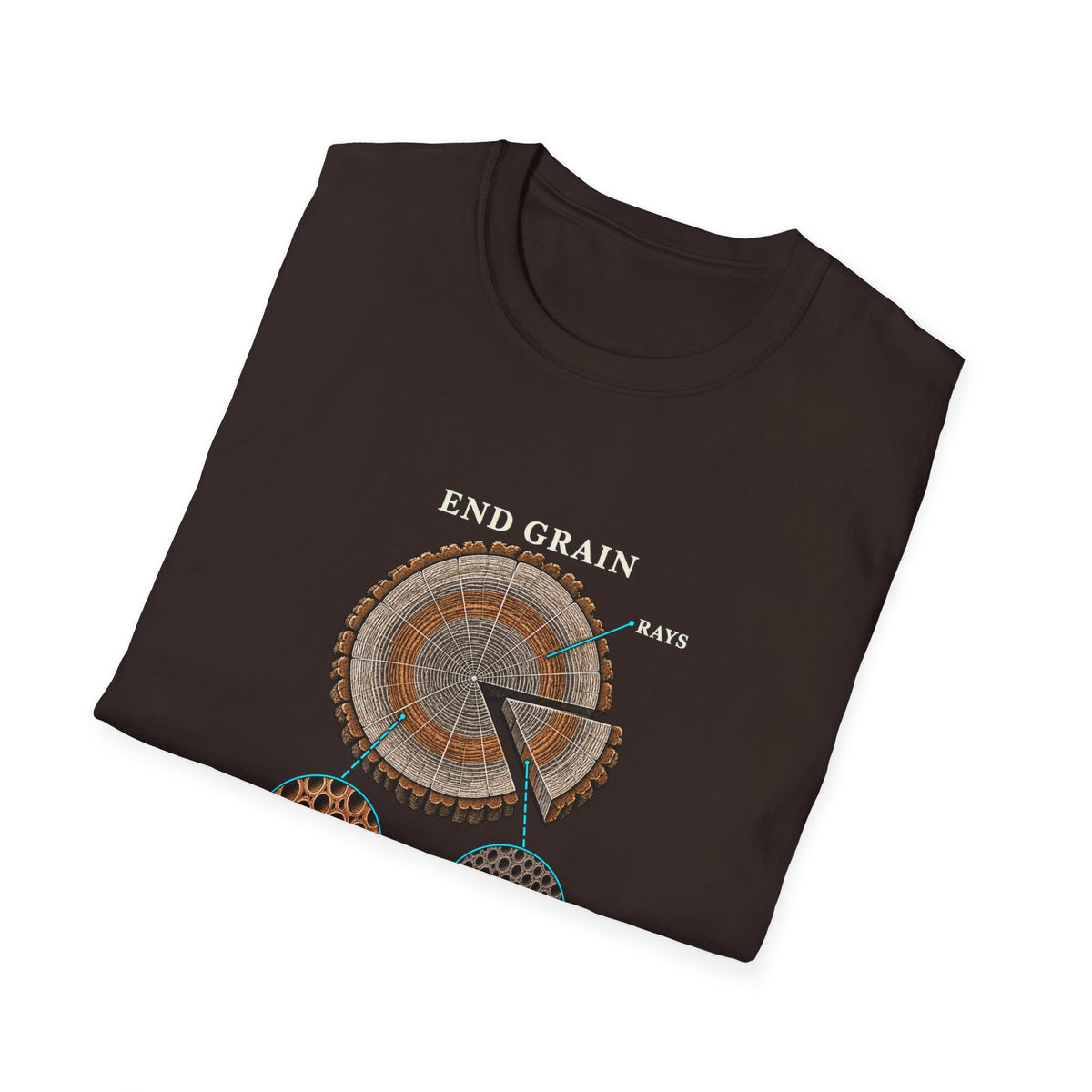 End Grain Annual Review Woodworking T-Shirt