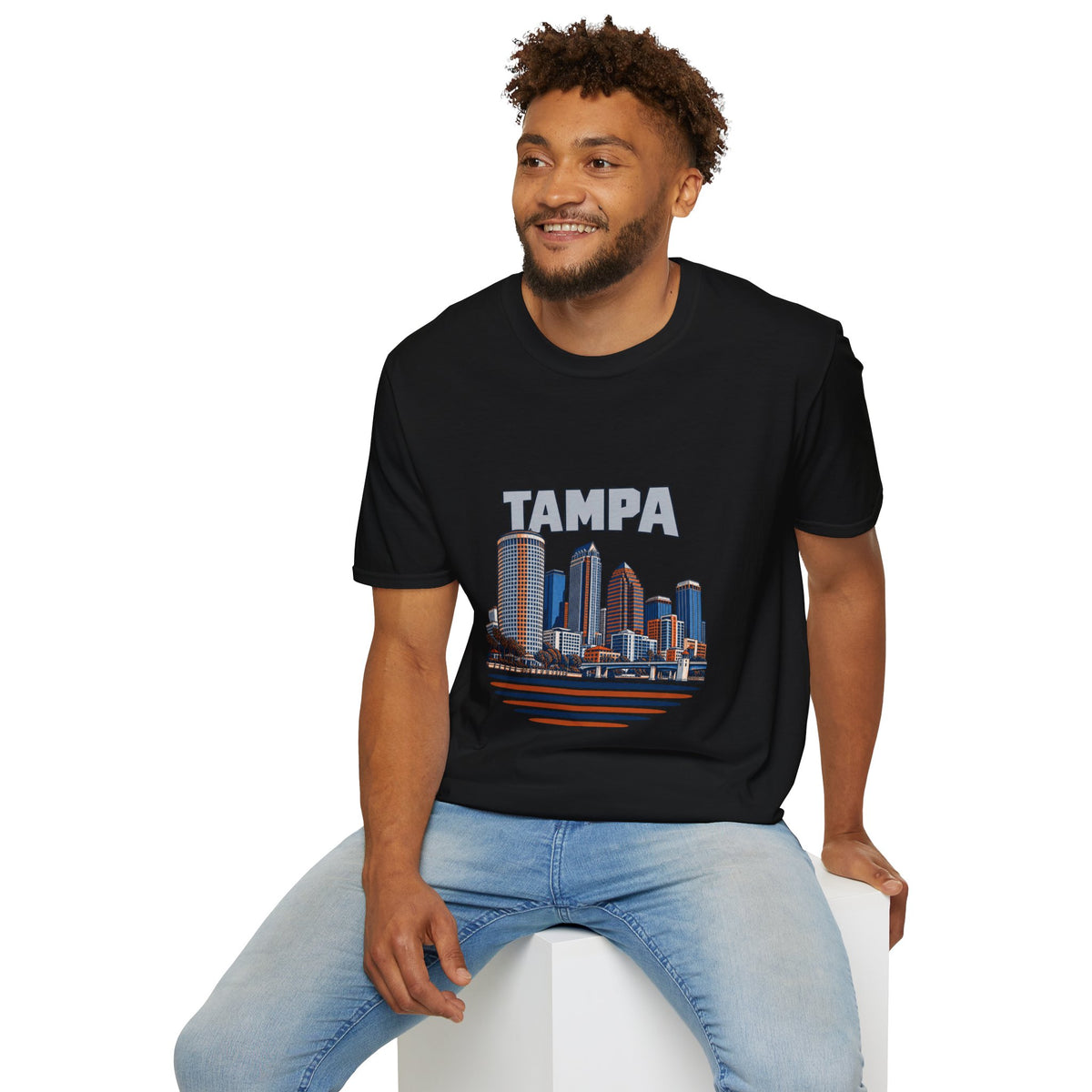 Tampa Skyline Cityscape T-Shirt