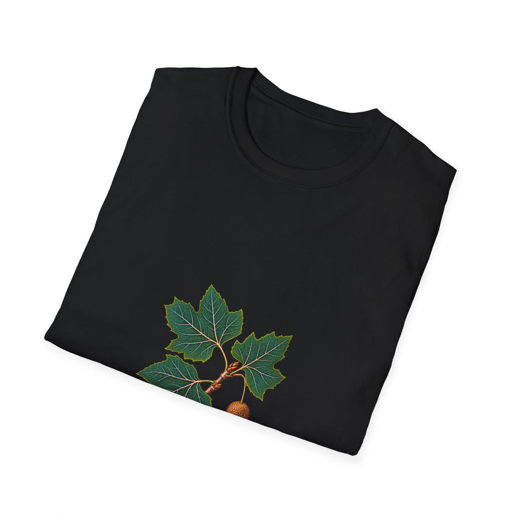 American Sycamore Botanical Study T-Shirt