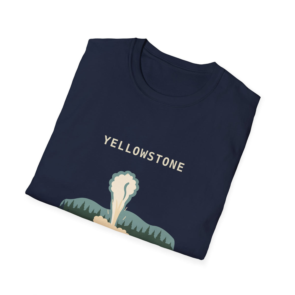Yellowstone Geyser Basin Graphic T-Shirt