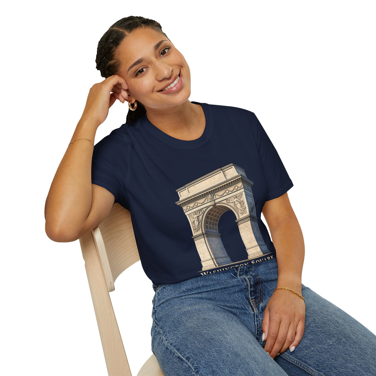 Washington Square Arch New York Architectural T-Shirt