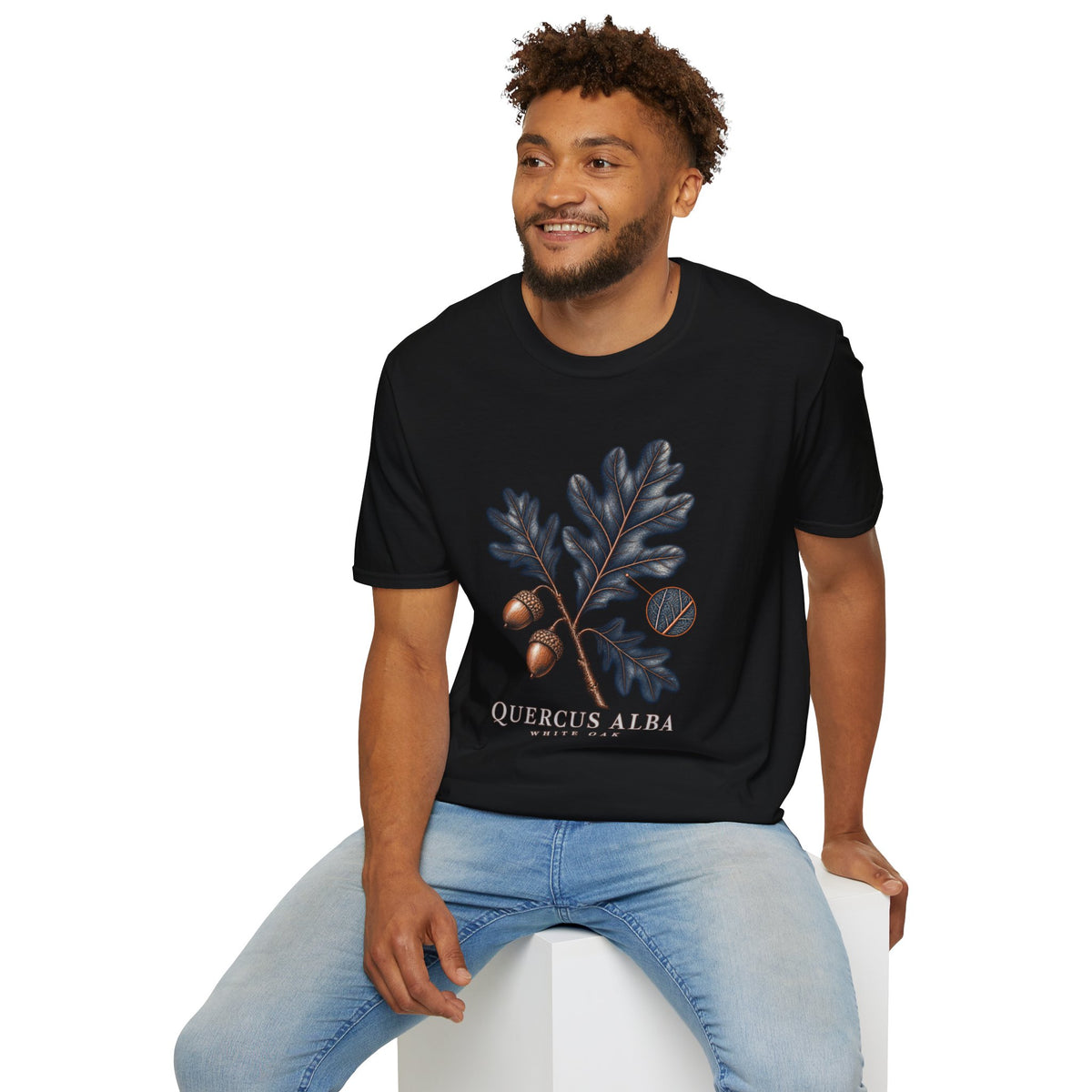 White Oak Botanical T-Shirt | Quercus alba