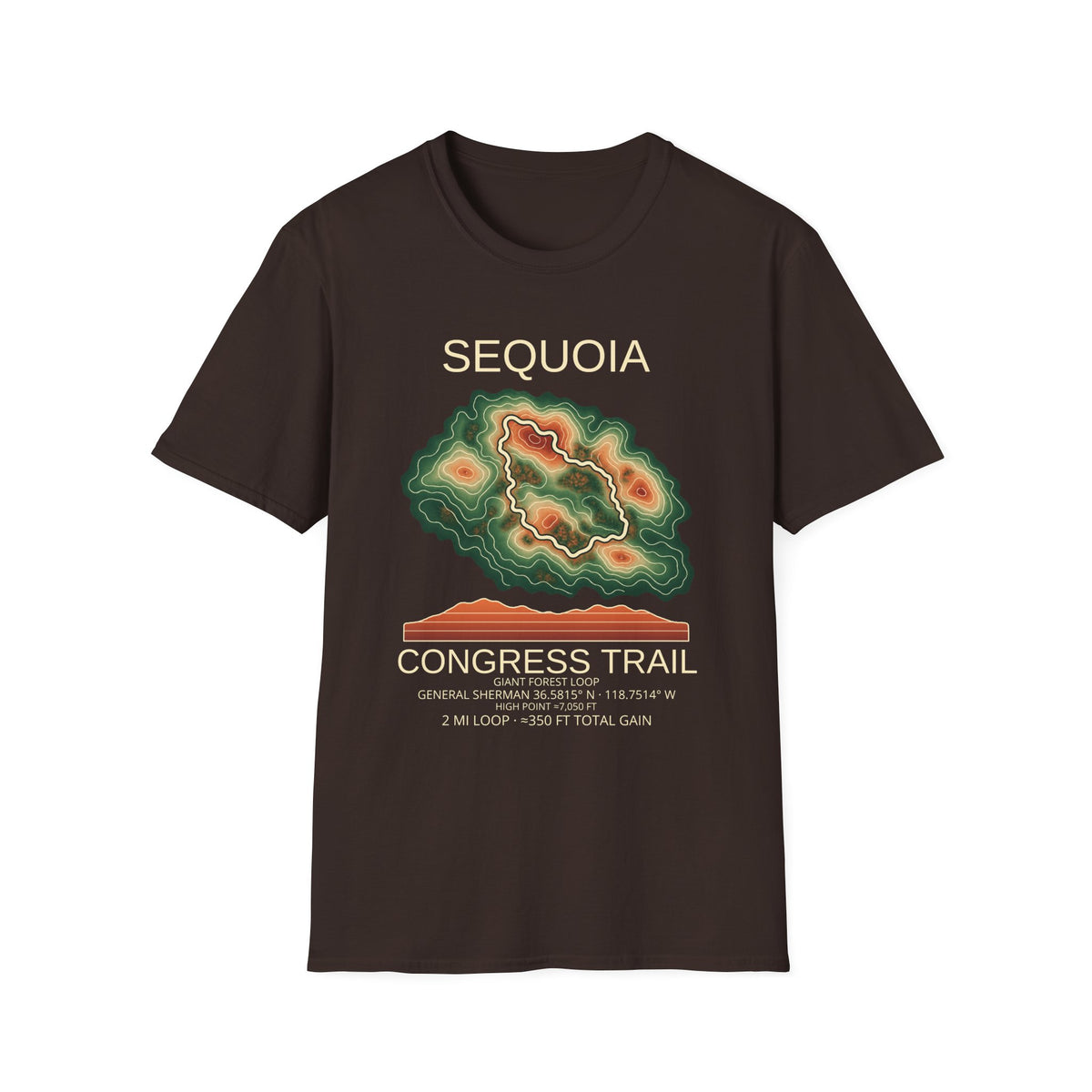 Congress Trail Hiking T-Shirt | Sequoia