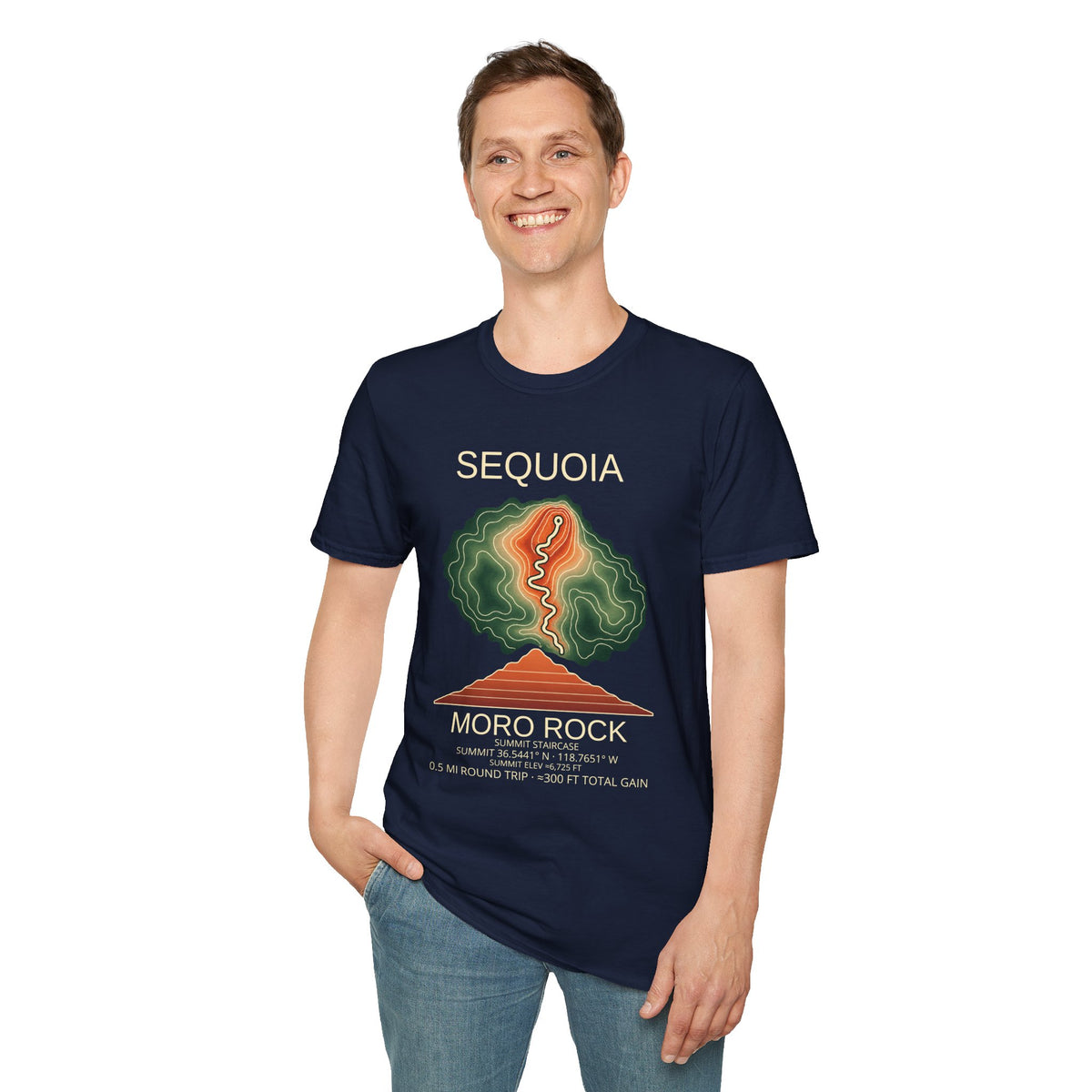 Moro Rock Hiking T-Shirt | Sequoia