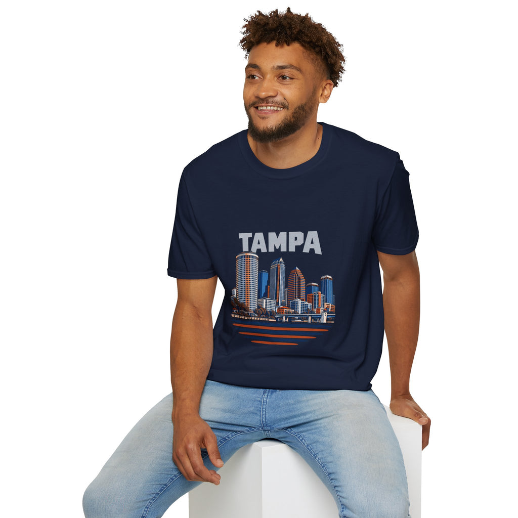 Tampa Skyline Cityscape T-Shirt