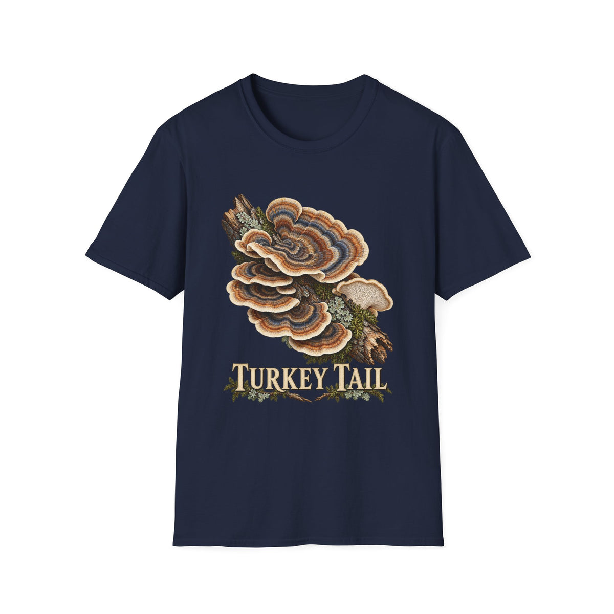 Turkey Tail Mushroom Study T-Shirt