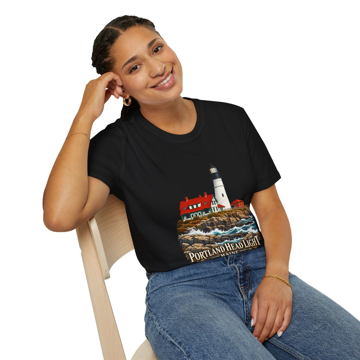 Portland Head Light Maine Lighthouse T-Shirt