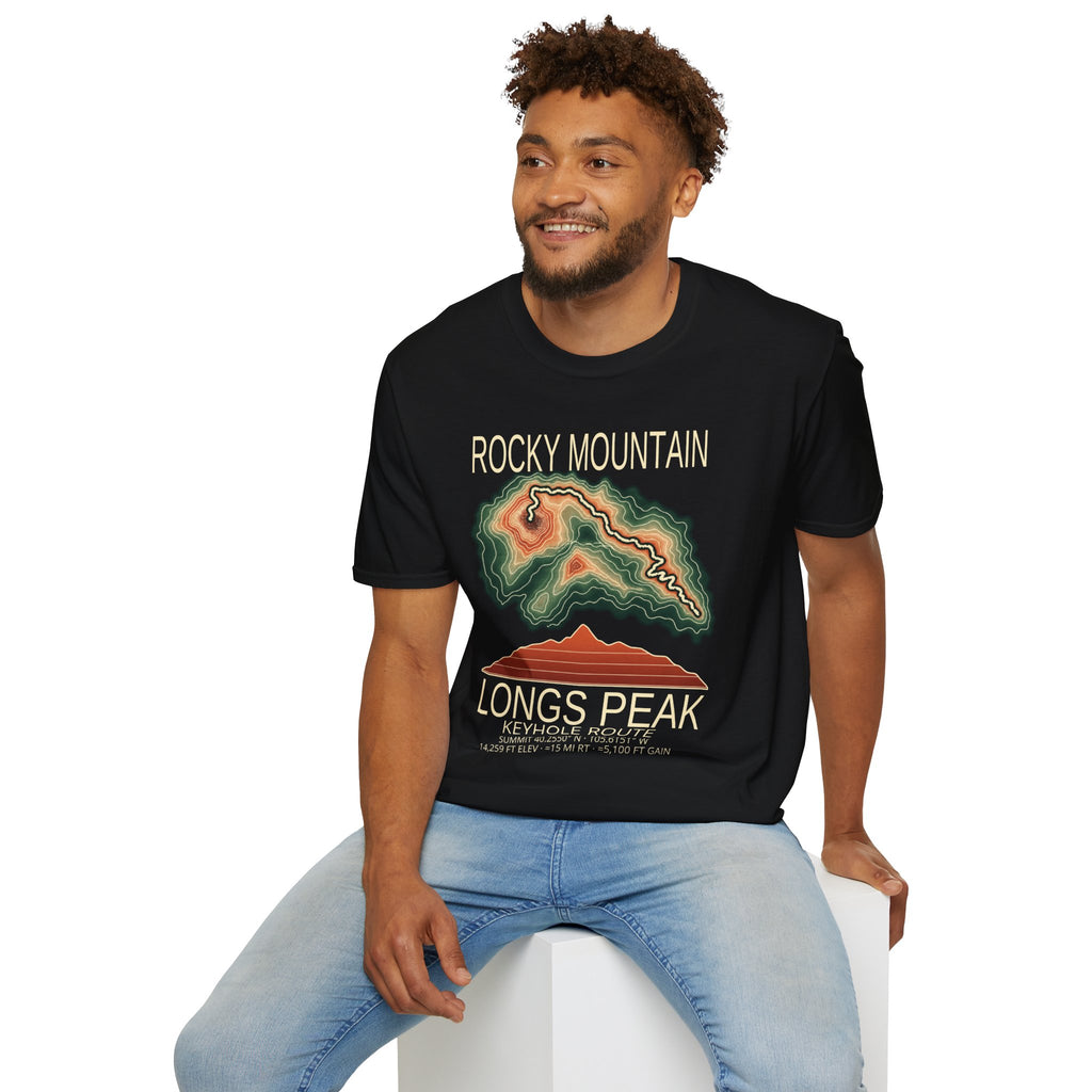 Longs Peak Hiking T-Shirt | Rocky Mountain