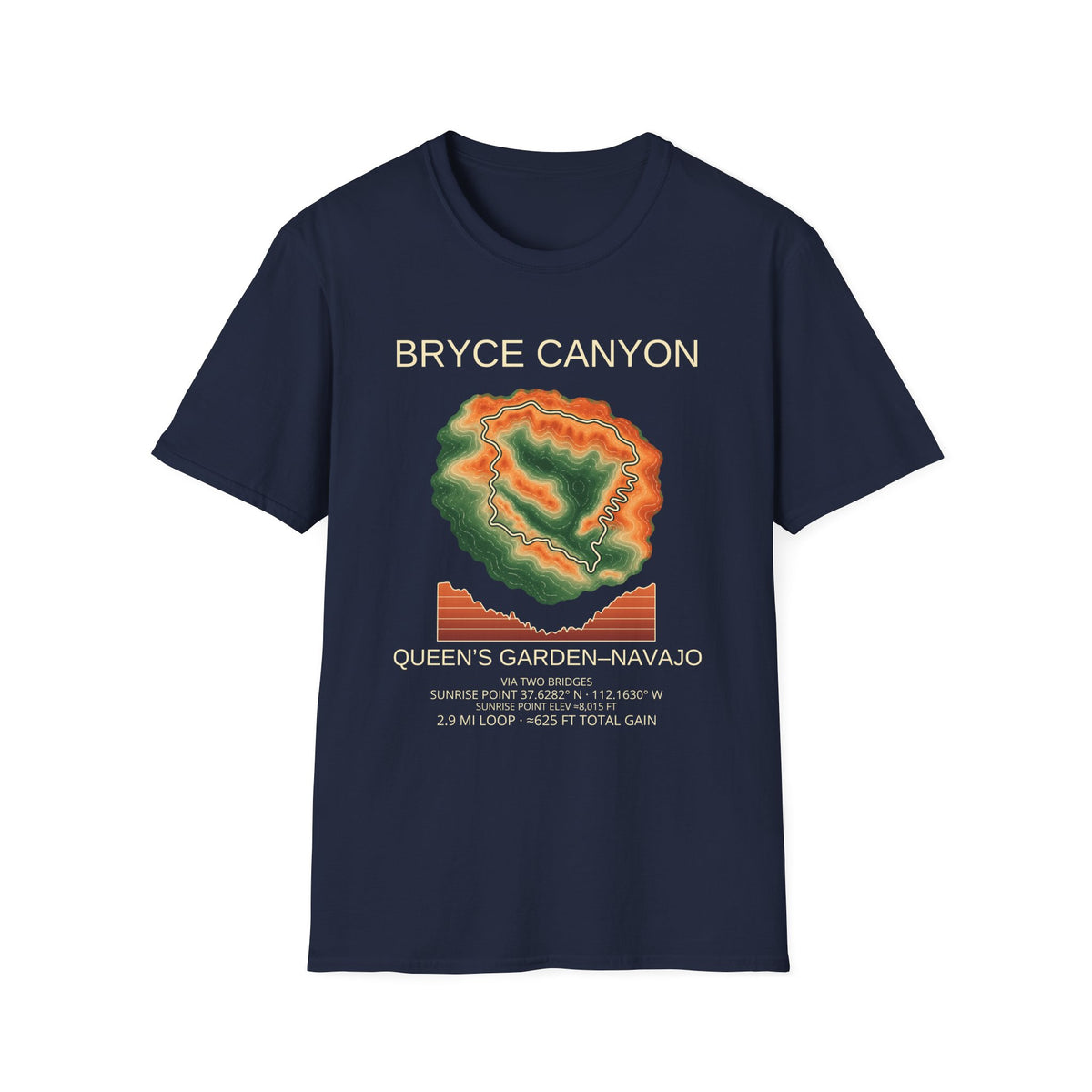 Queens Garden & Navajo Loop Hiking T-Shirt | Bryce Canyon