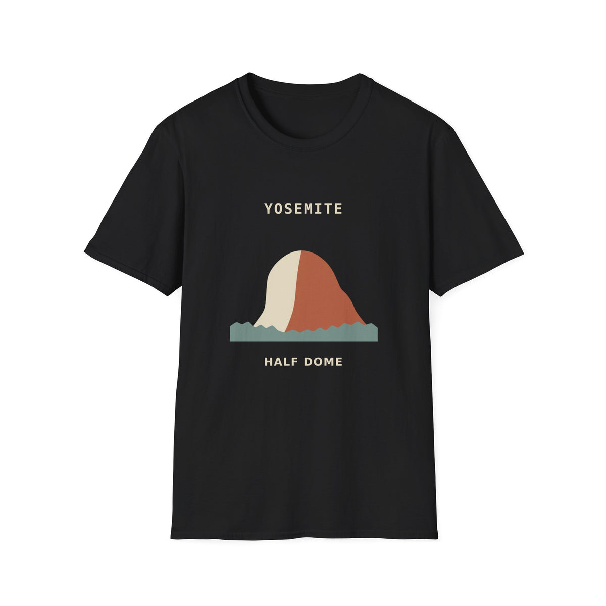 Half Dome Mountain Graphic T-Shirt | Yosemite