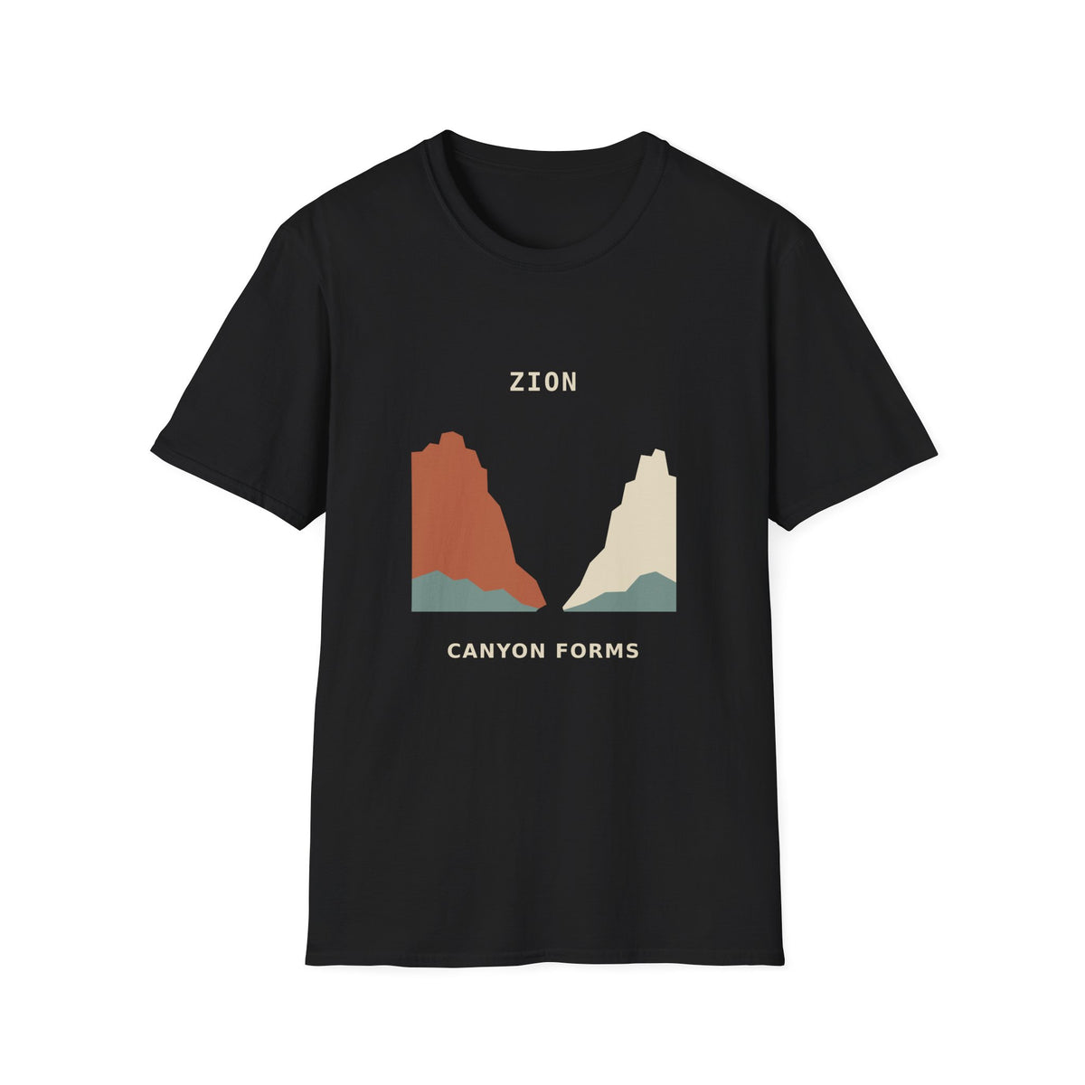 Zion Canyon Forms National Park T-Shirt