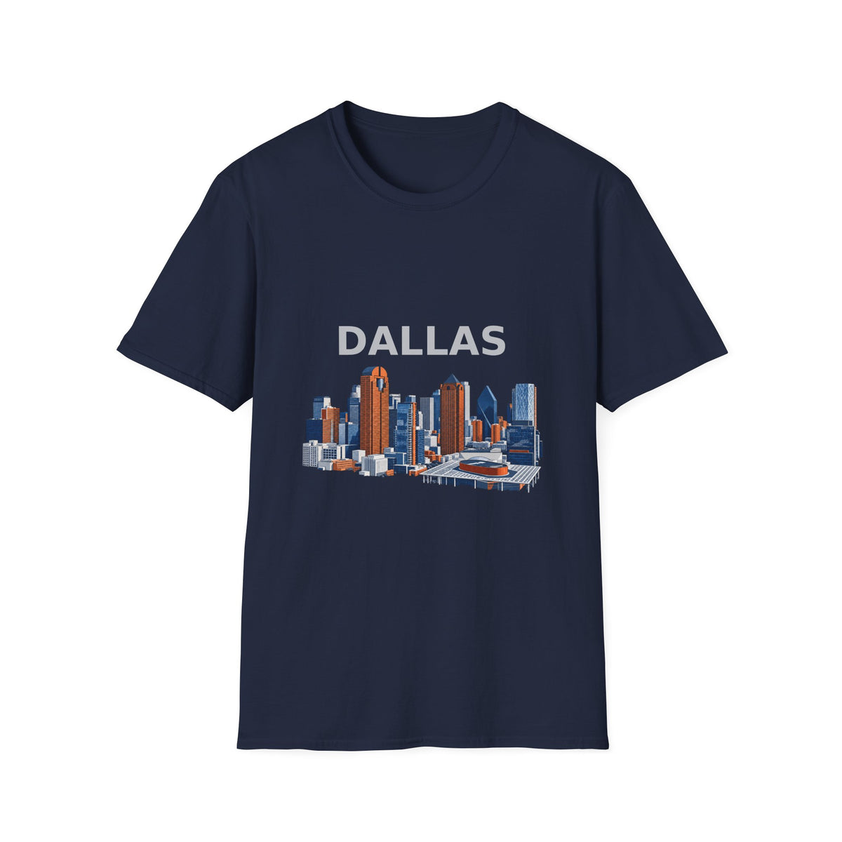 Dallas Skyline Architecture T-Shirt
