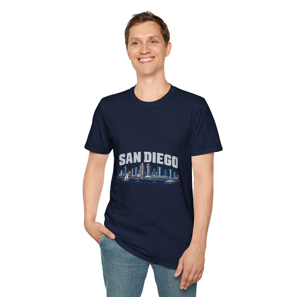 San Diego Waterfront Skyline T-Shirt