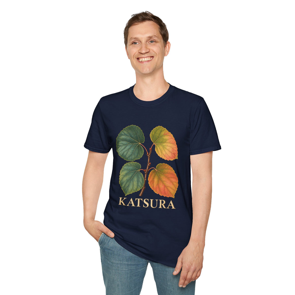 Katsura Botanical Leaf Study T-Shirt