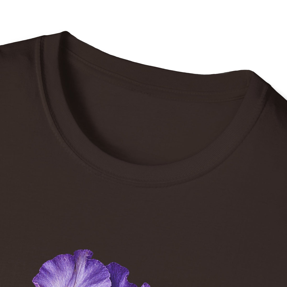 Purple Bearded Iris Botanical T-Shirt