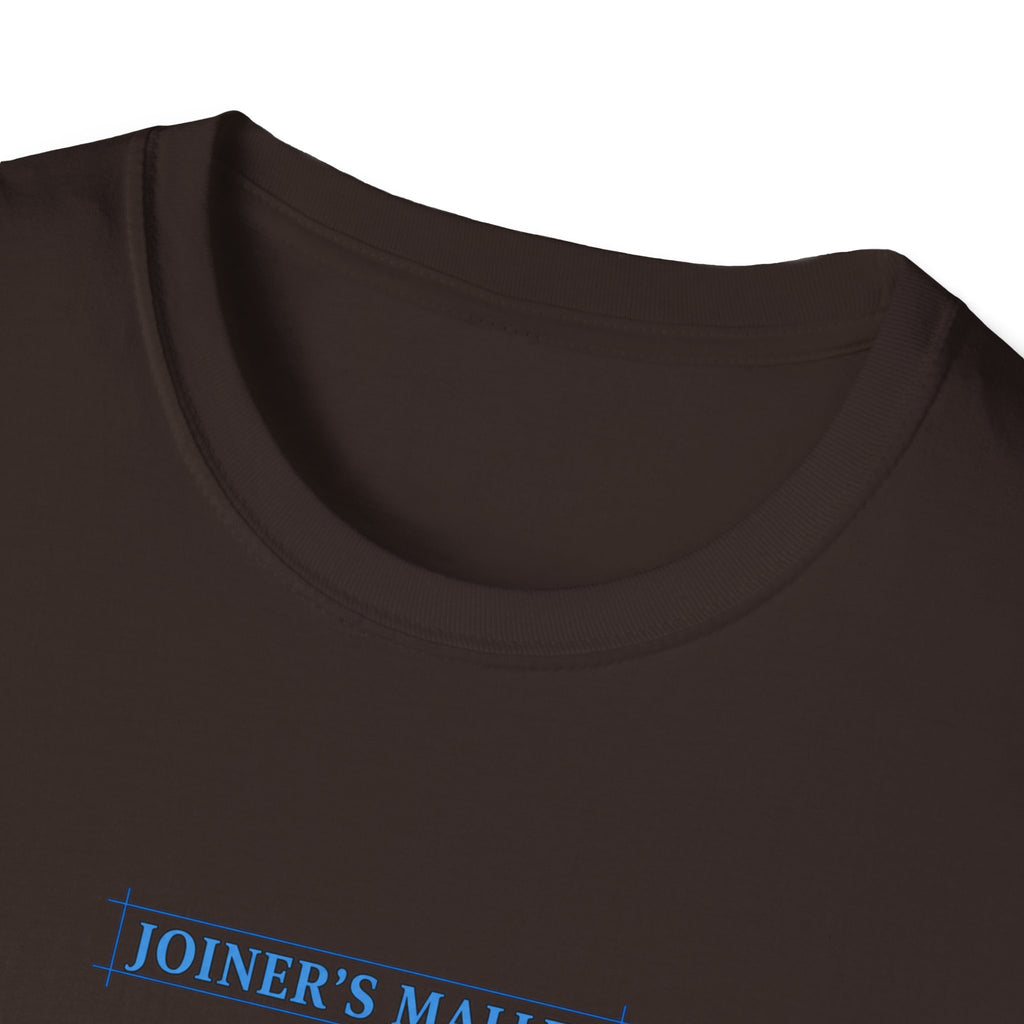 Joiner’s Mallet Head of Department Woodworking T-Shirt