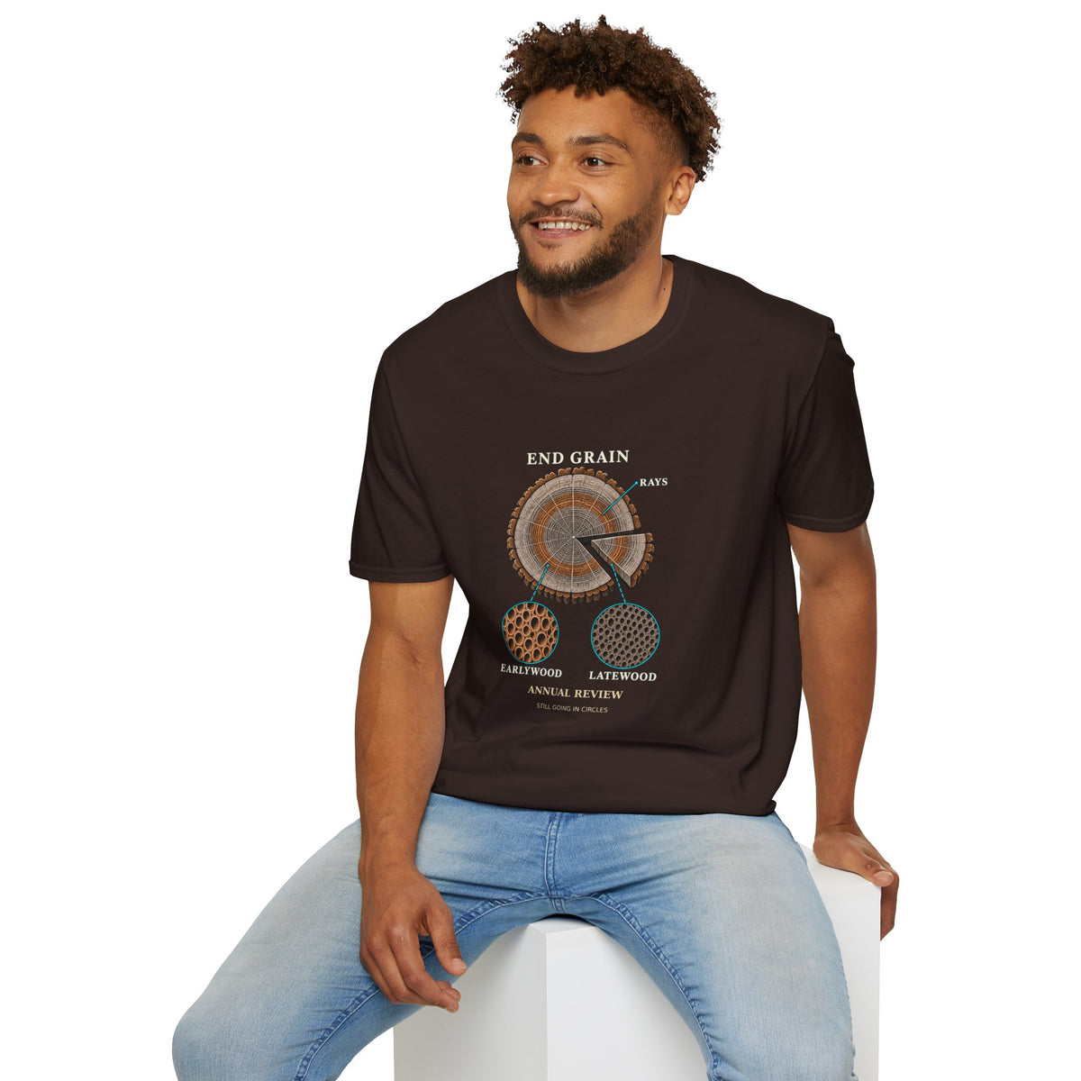 End Grain Annual Review Woodworking T-Shirt