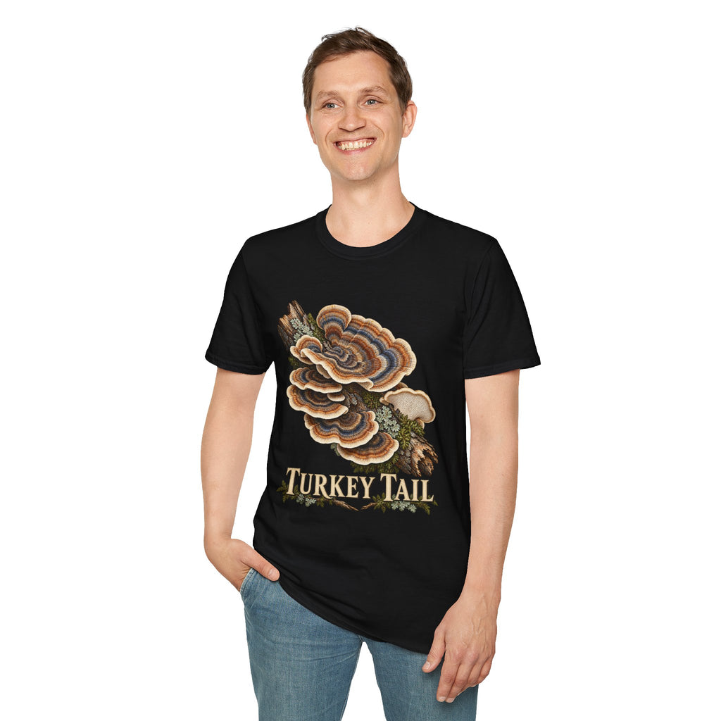 Turkey Tail Mushroom Study T-Shirt