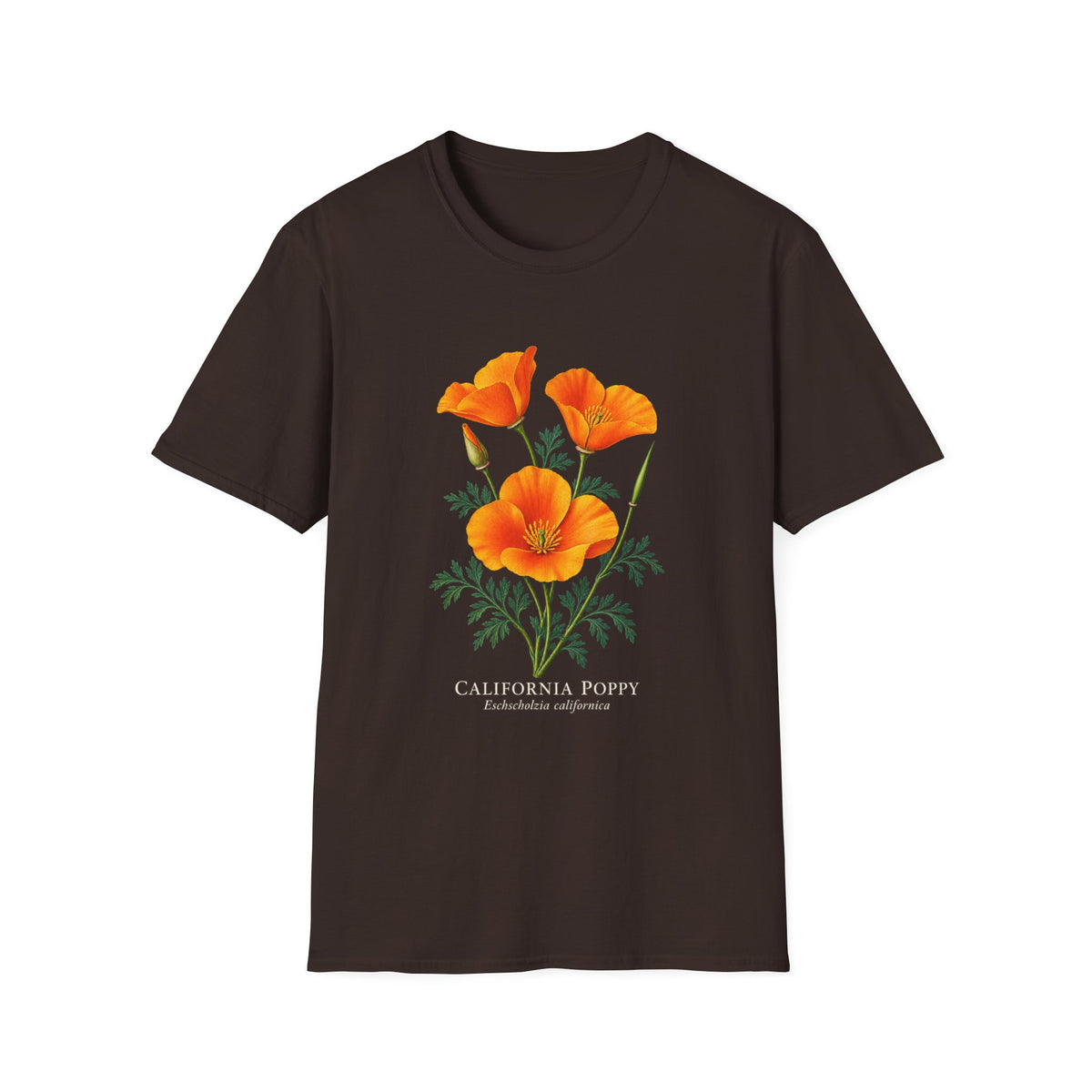 California Poppy Botanical T-Shirt