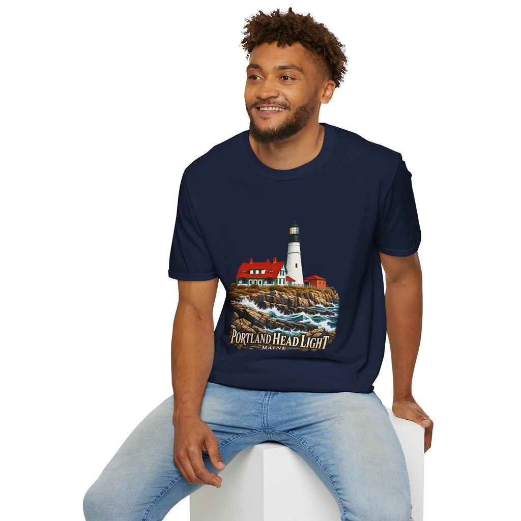 Portland Head Light Maine Lighthouse T-Shirt
