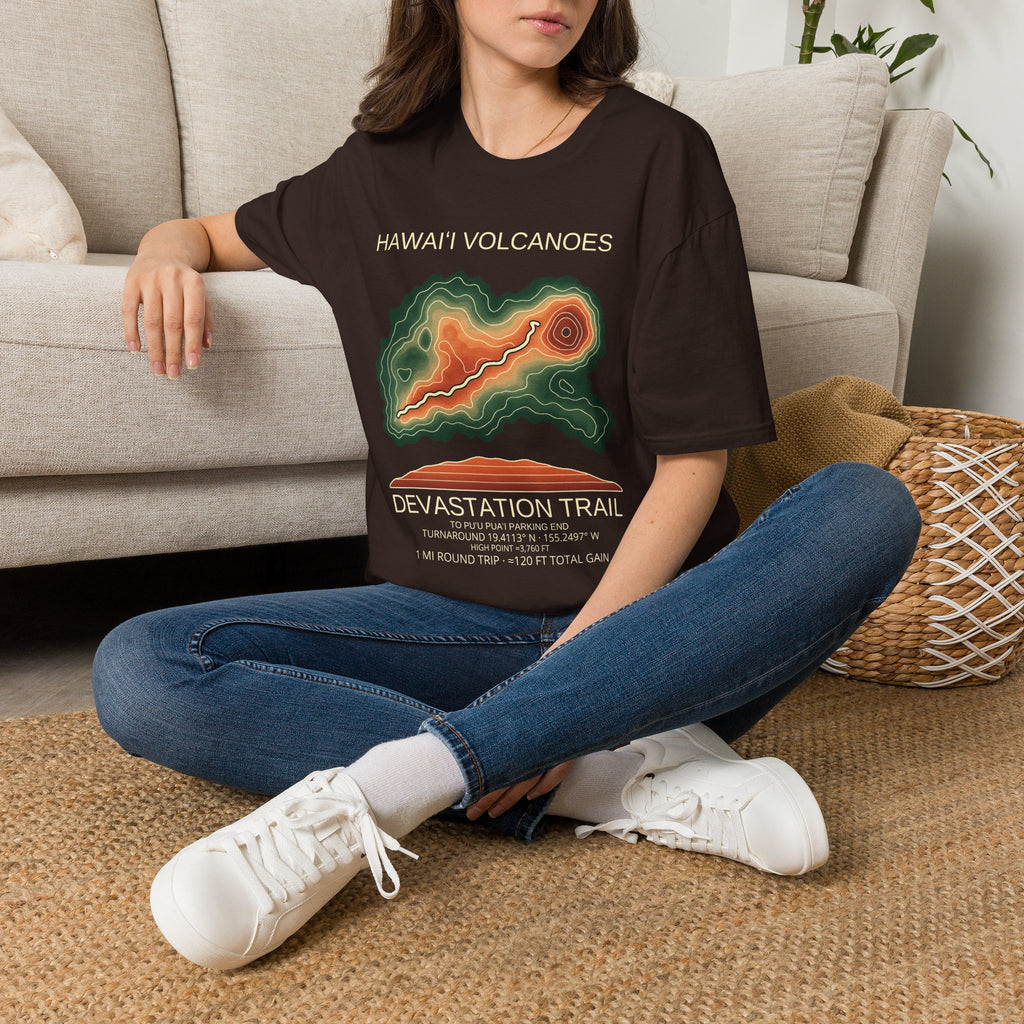 Devastation Trail Hiking T-Shirt | Hawaiʻi Volcanoes