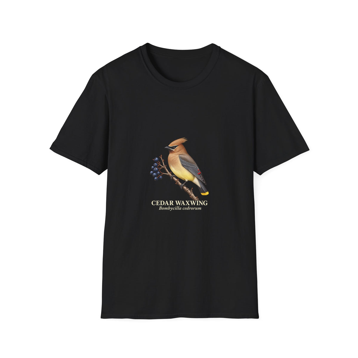 Cedar Waxwing Birdwatching T-Shirt