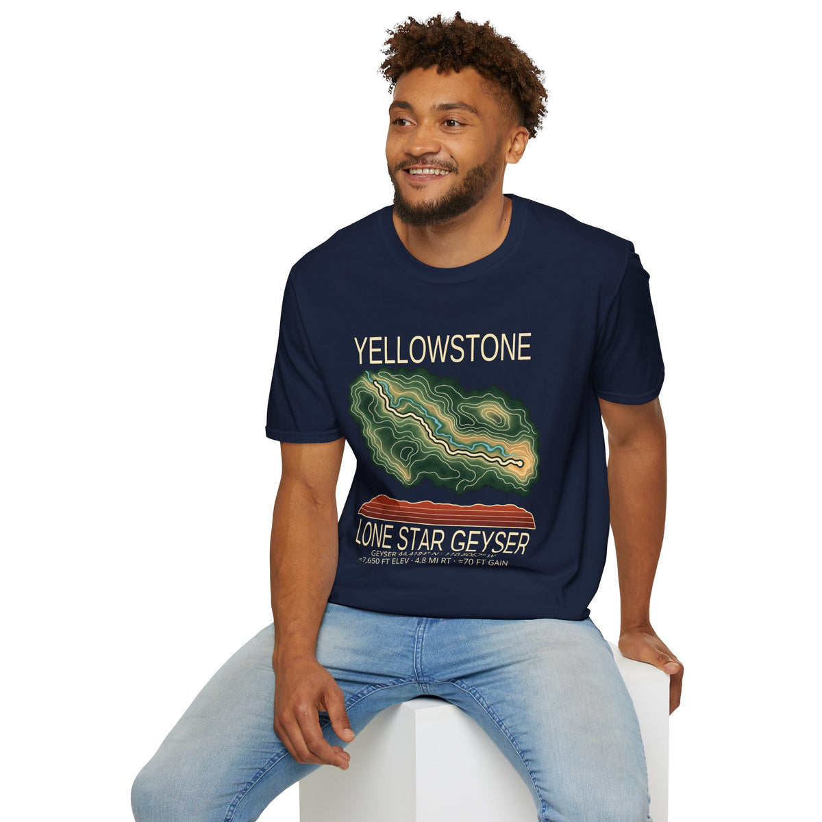 Lone Star Geyser Hiking T-Shirt | Yellowstone
