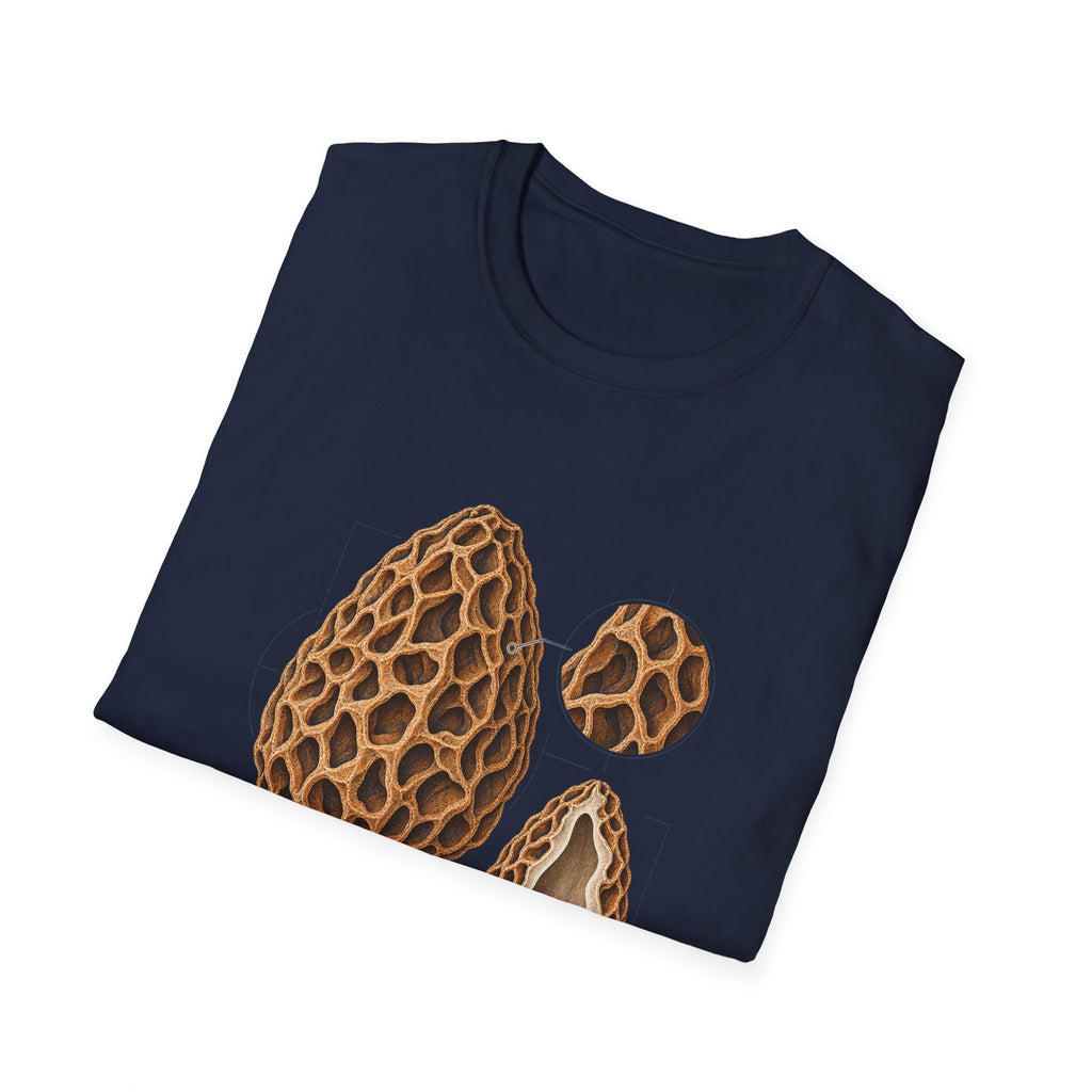 Common Morel Mushroom Study T-Shirt