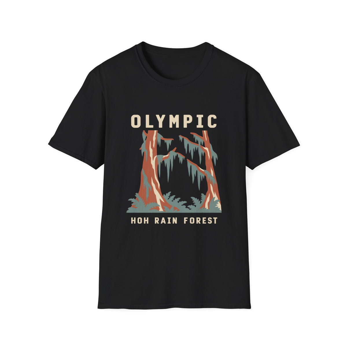 Hoh Rain Forest Graphic T-Shirt | Olympic National Park