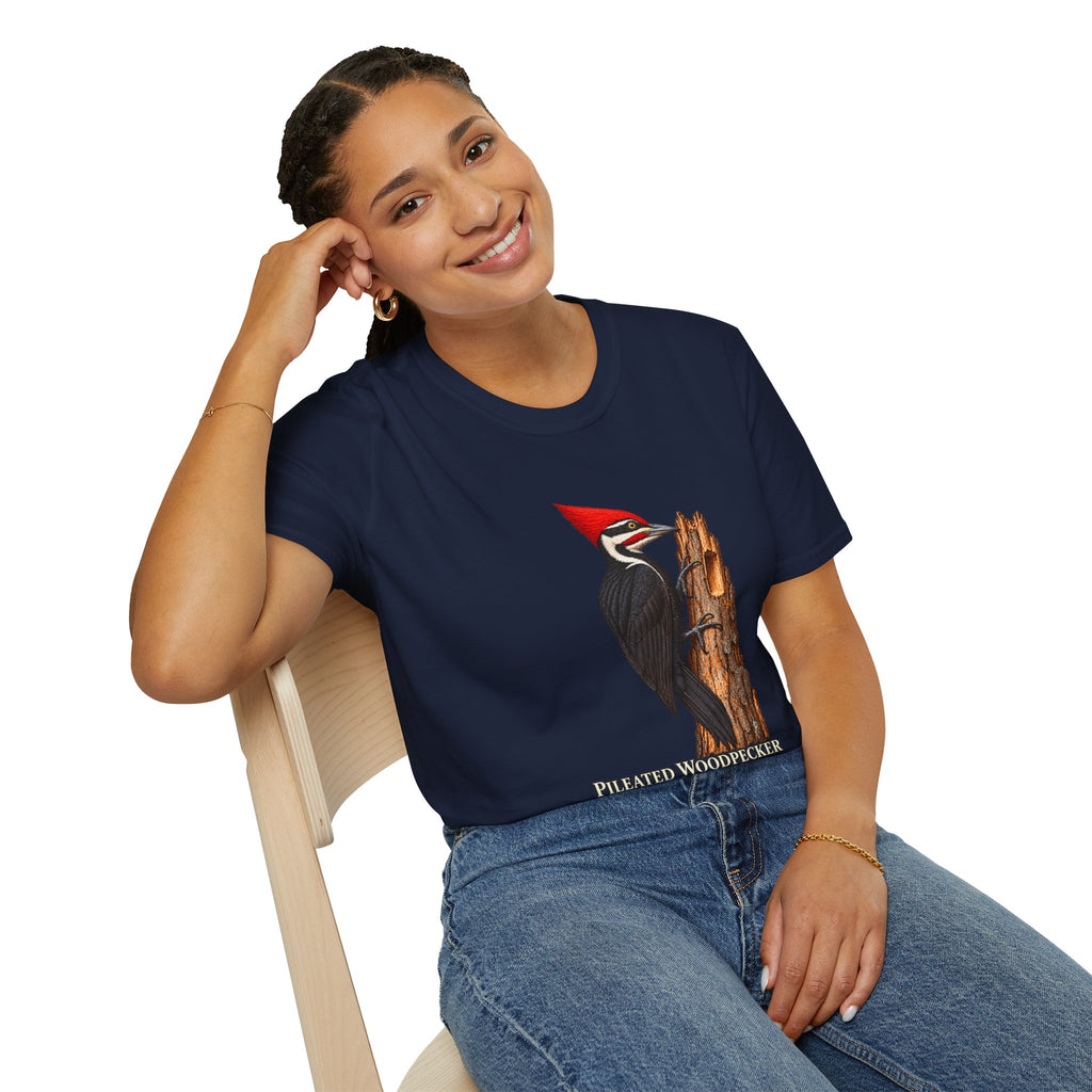 Pileated Woodpecker Birdwatching T-Shirt