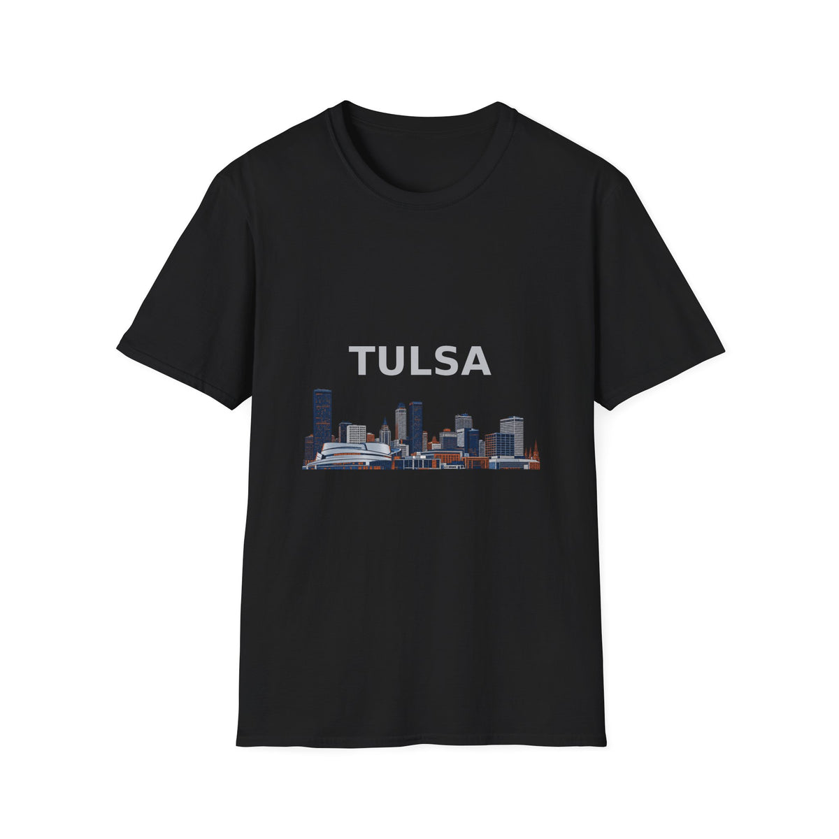 Tulsa Skyline Architecture T-Shirt