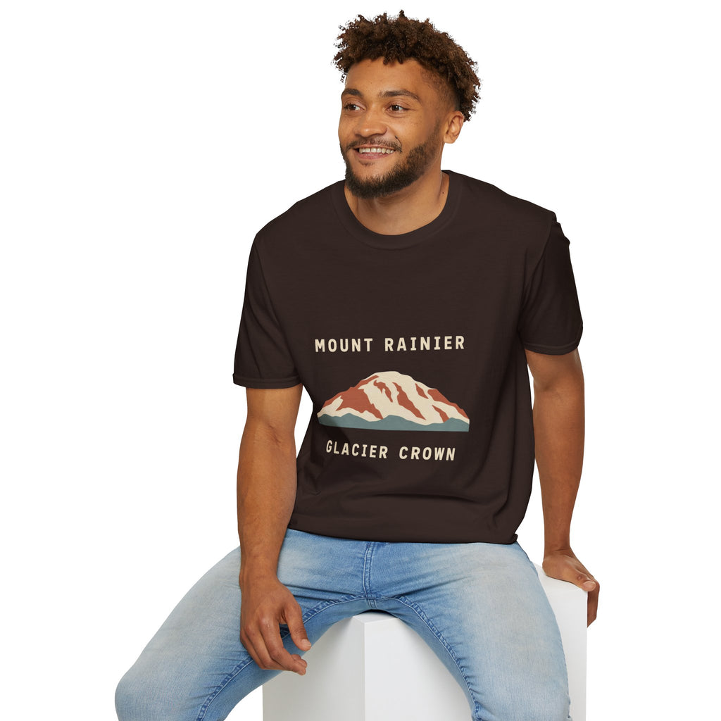 Mount Rainier Glacier Crown National Park T-Shirt