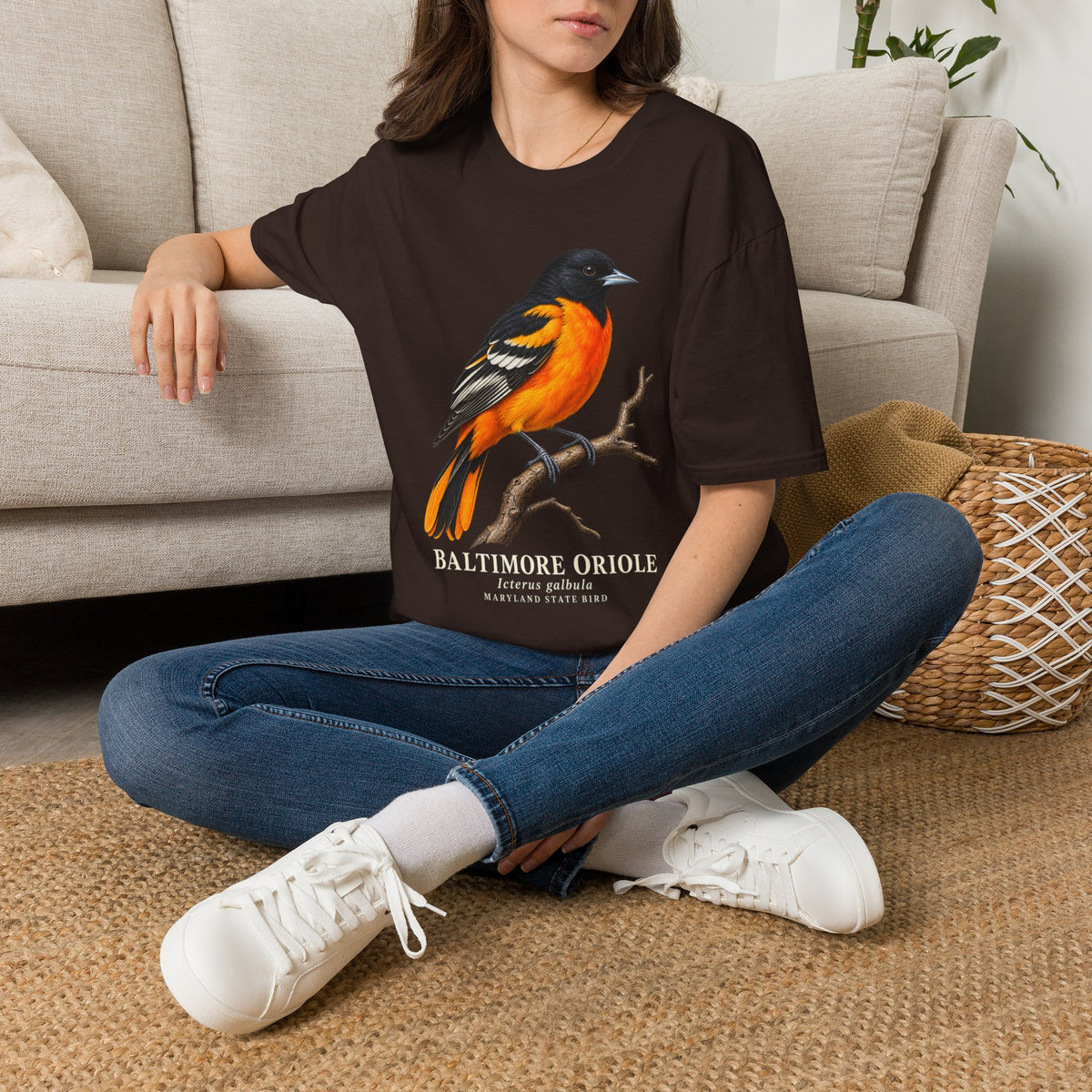Baltimore Oriole Maryland State Bird T-Shirt