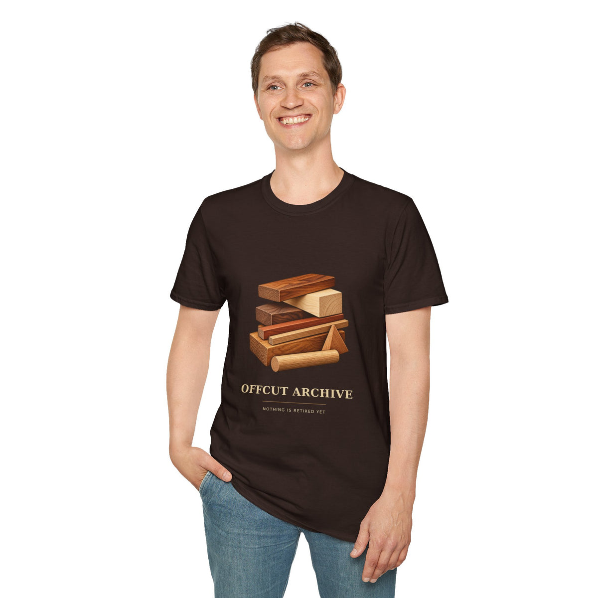 Offcut Archive Woodworking Humor T-Shirt